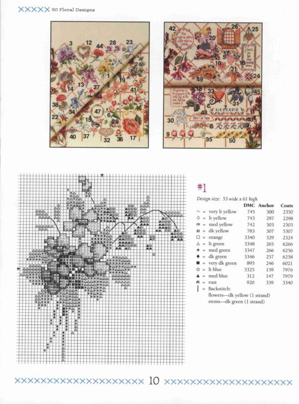 501 Cross Stitch Designs: Sam Hawkins - Image 5